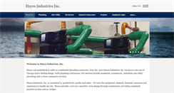 Desktop Screenshot of hayes-ind.com
